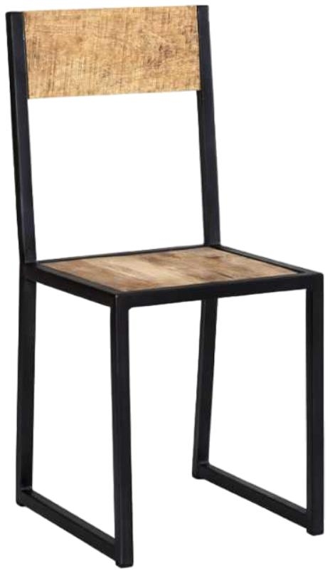 Dispur Dining Chairs - Set of 2 - Solid Mango Wood