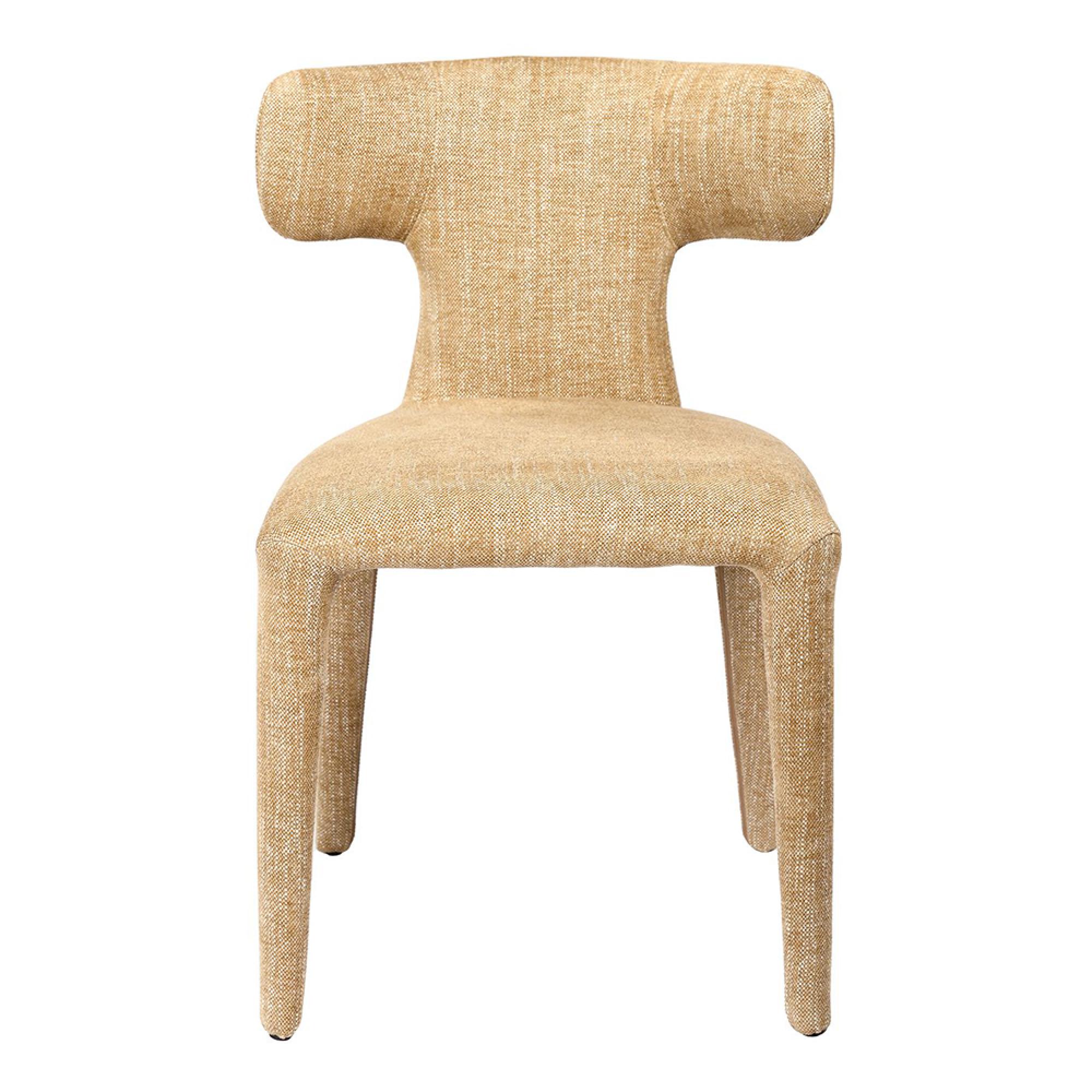 Milo Dining Chair - Set of 2 - Beige Fabric