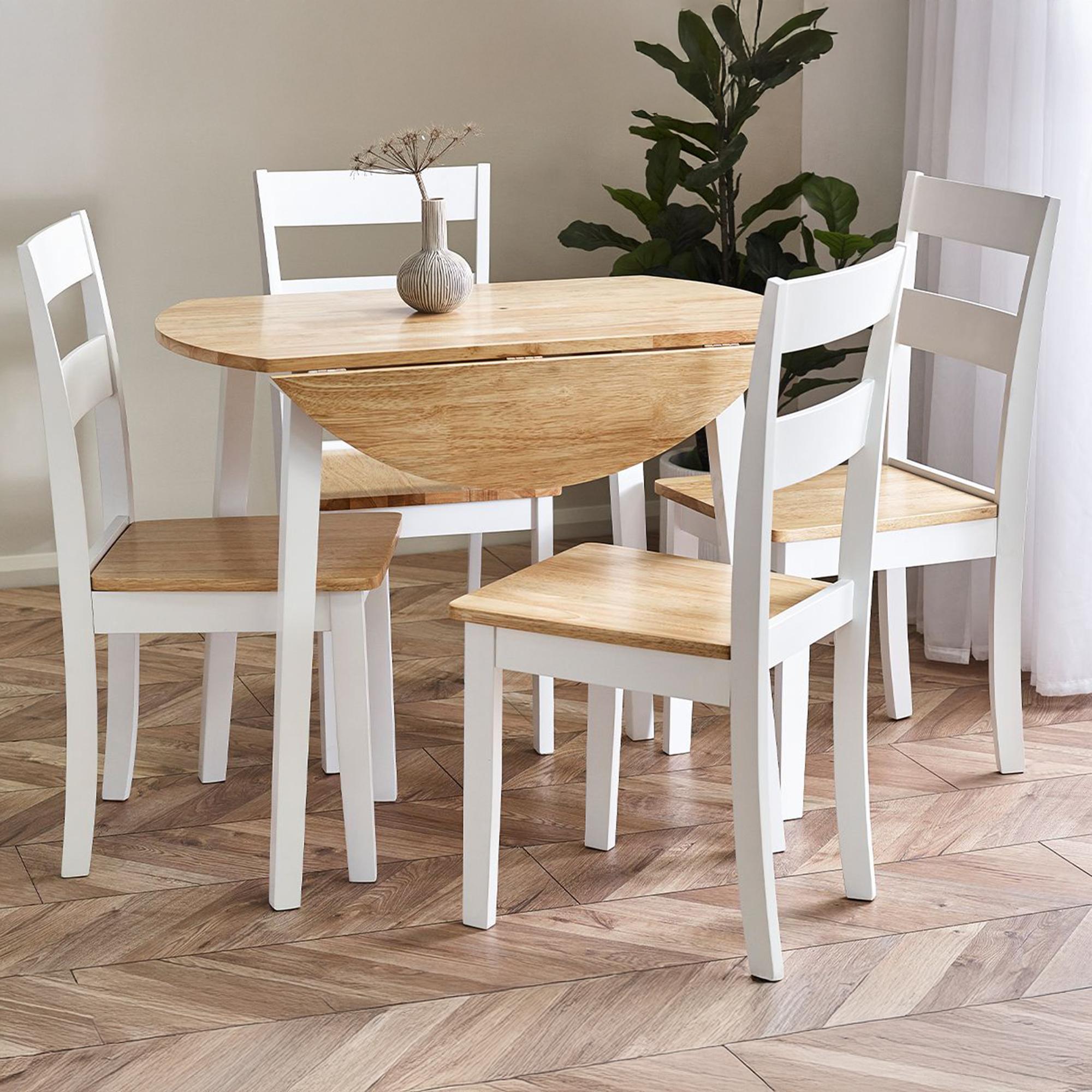 Linwood Dining Chair - Set of 2 - White Painted