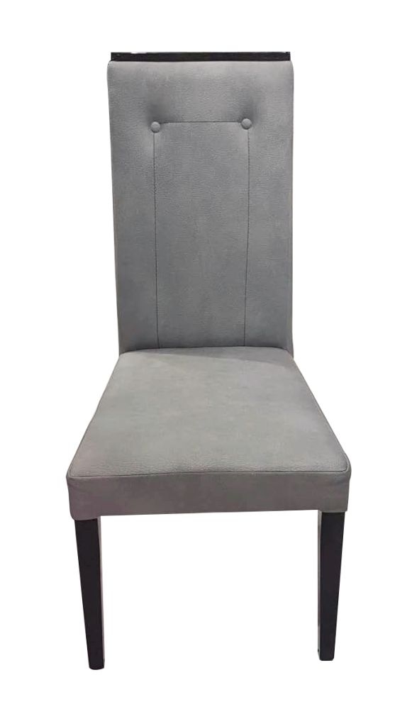 Milo Dining Chairs - Set of 2 - Grey Fabric