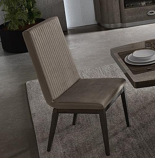 Armonia Dining Chair - Flute Fabric - Silver Birch - Set of 2