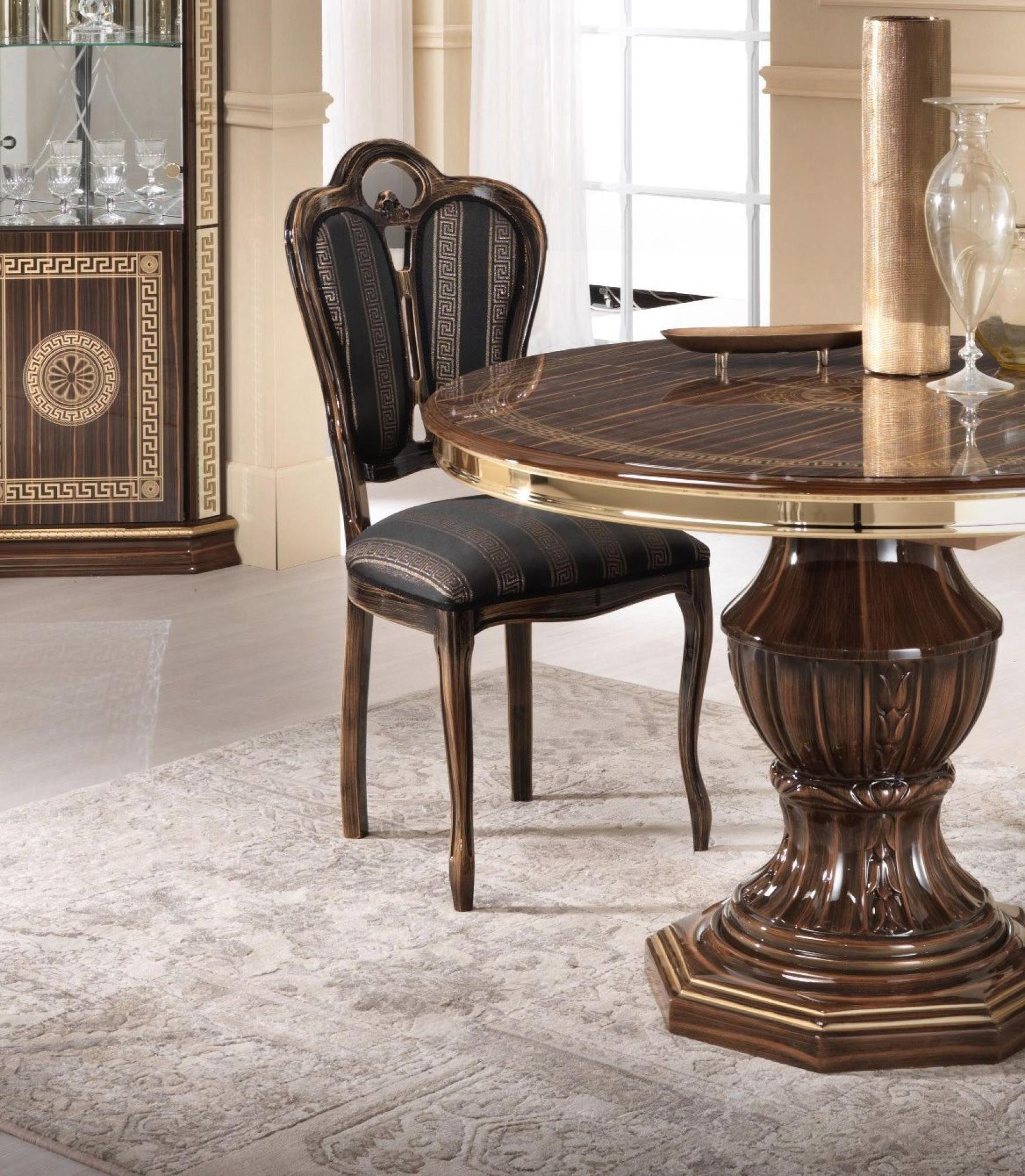 New Venus Dining Chair - Set of 2 - Walnut Italian