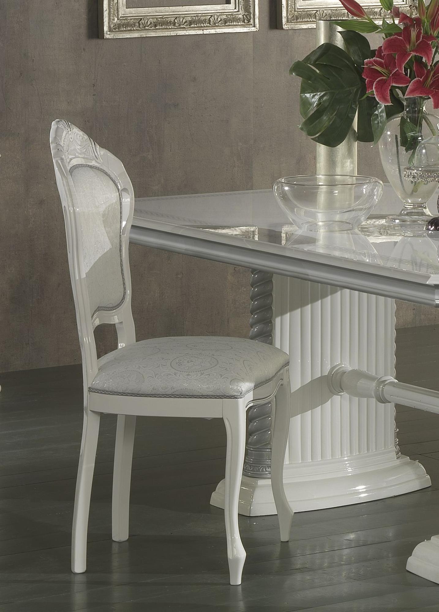 New Venus Dining Chair - Set of 2 - White Italian