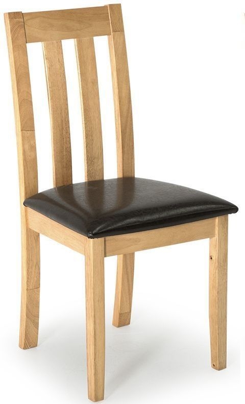 Annecy Dining Chair - Set of 2 - Natural Wood - Natural Wood Legs