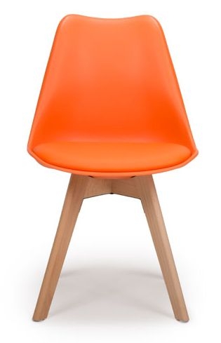 Urban Dining Chair - Set of 4 - Orange