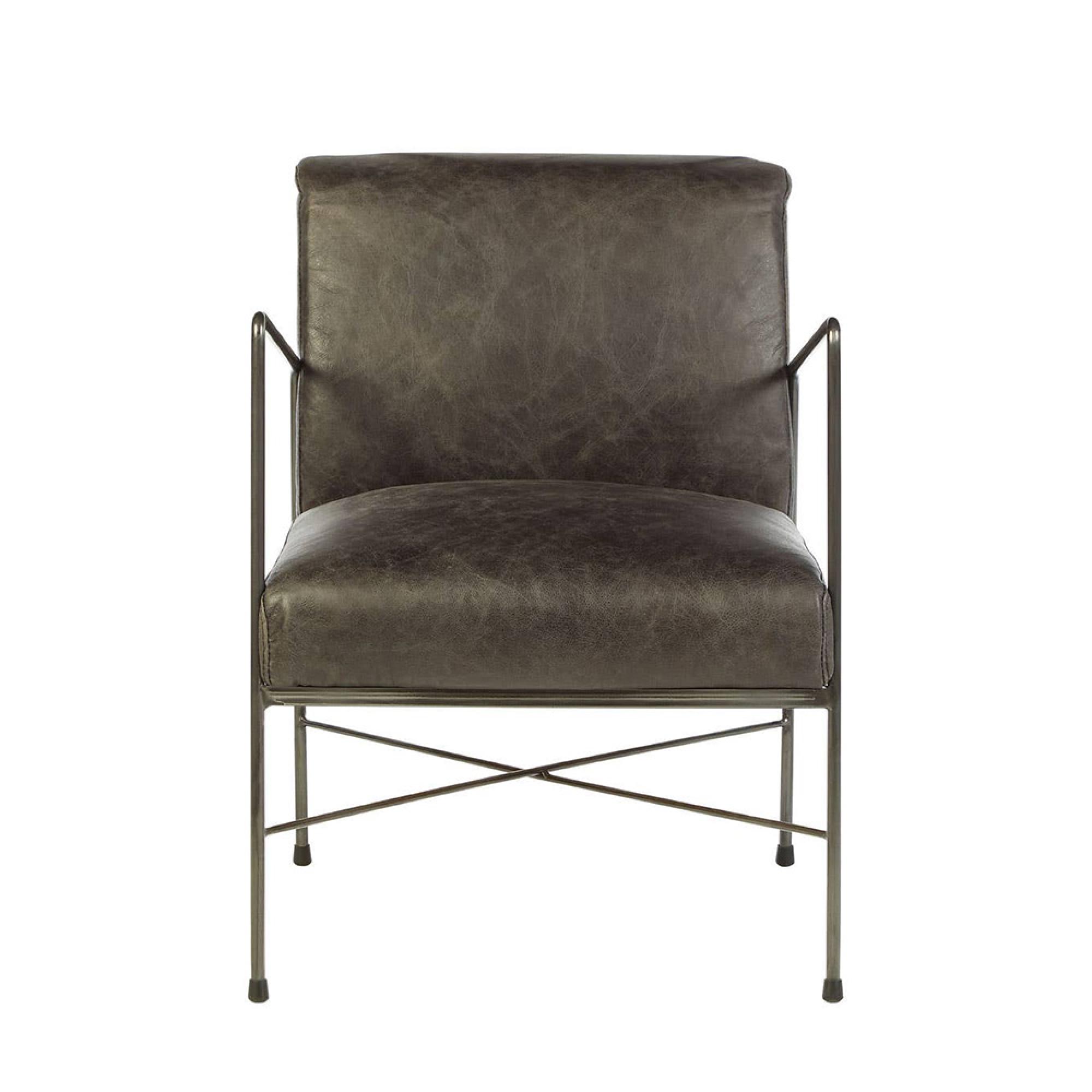 Hoxton Dining Chair - Ebony Leather