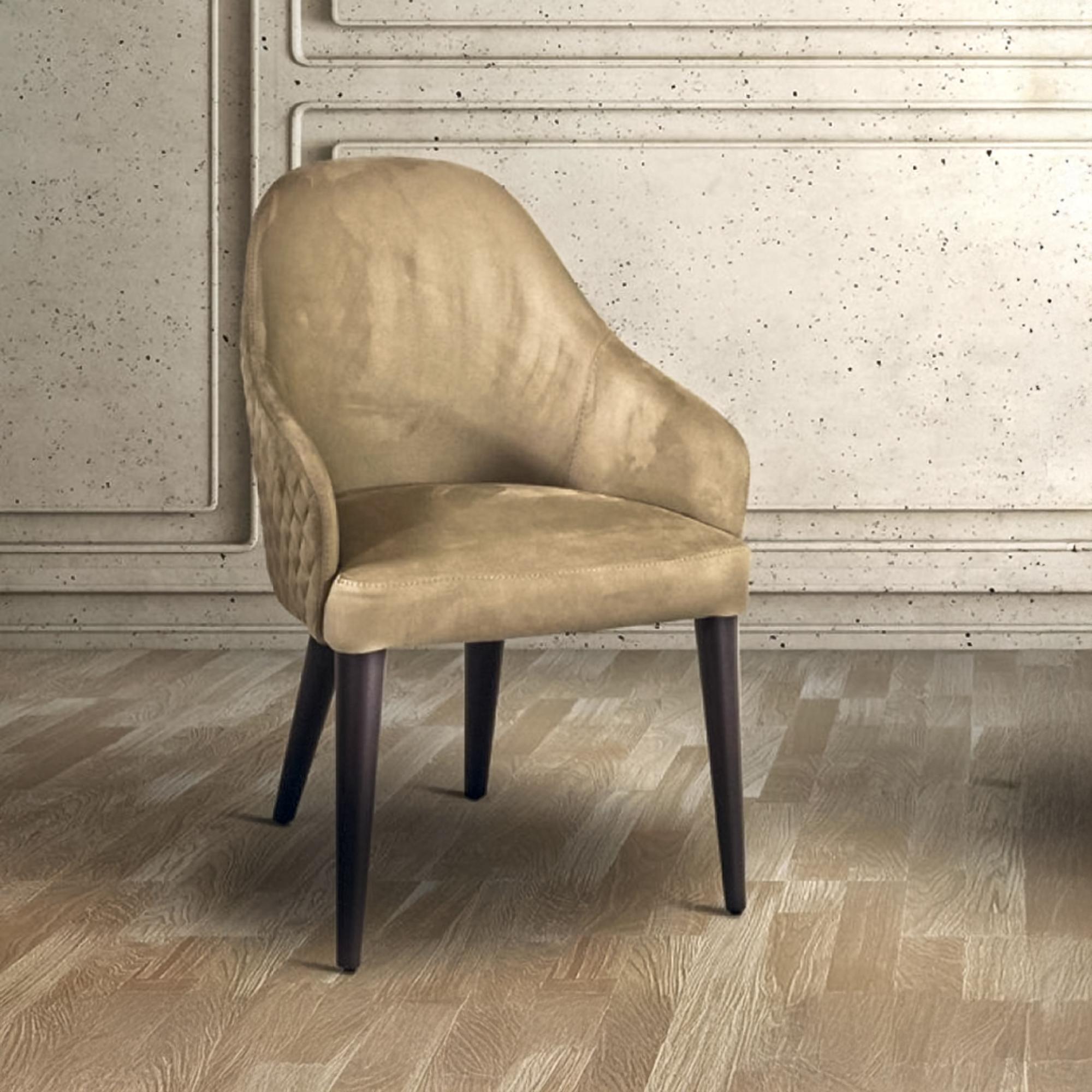 Linda Dining Armchair - Leather - Variation Available
