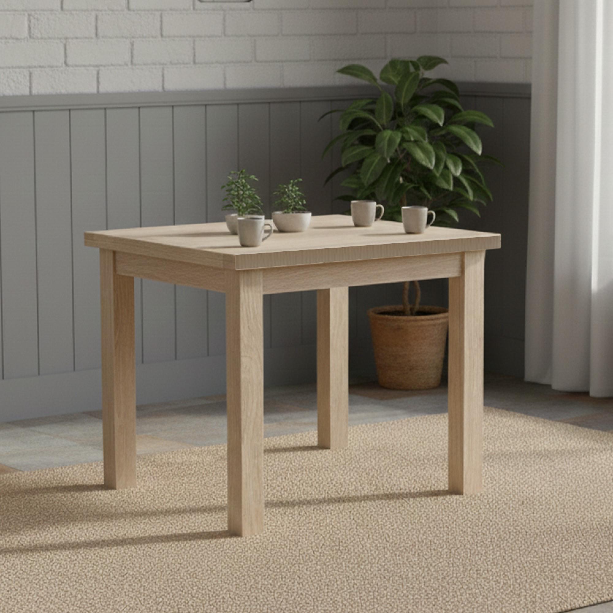 Modern Country Oak - Bistro Dining Table - 2 Seater - 80cm