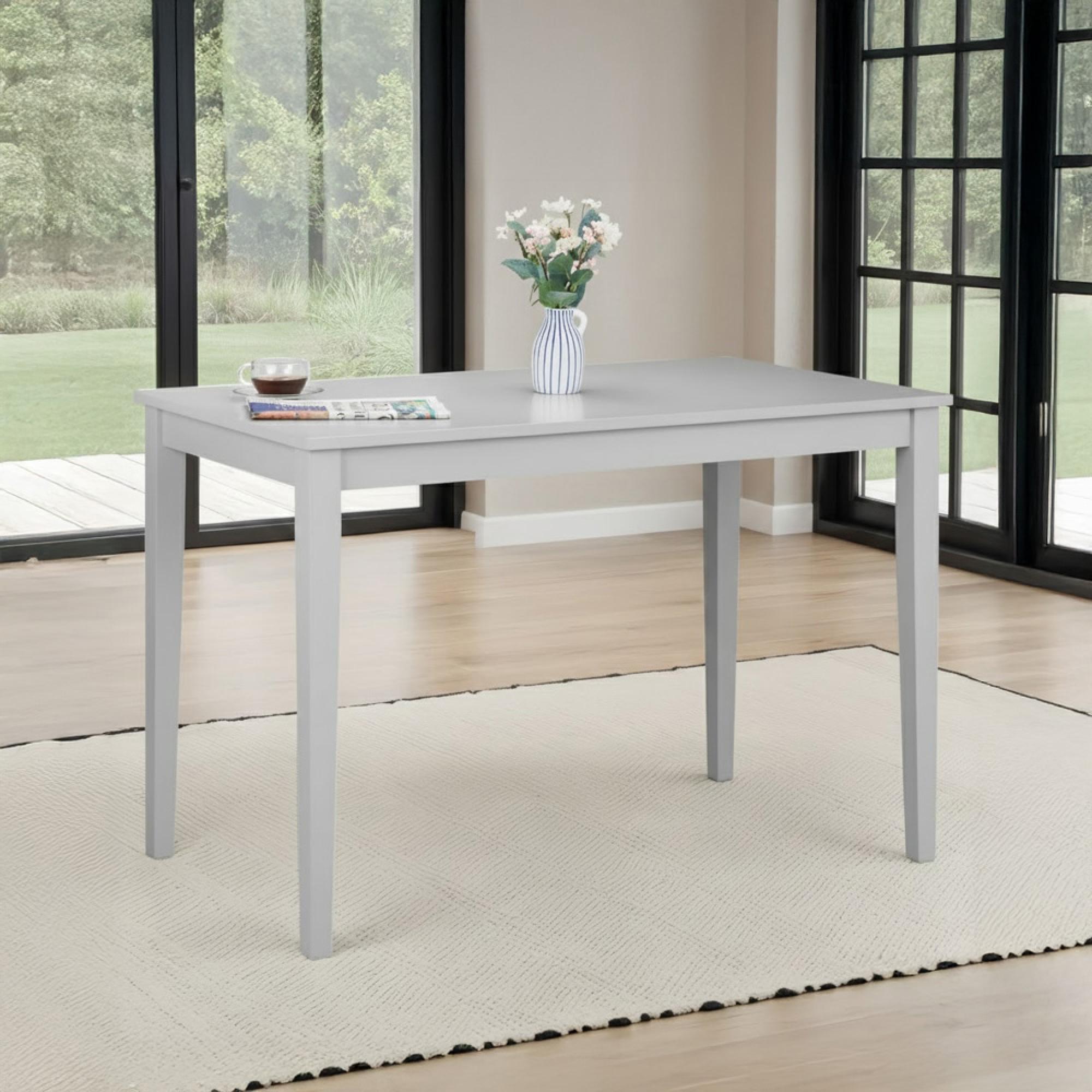Taku Dining Table - 2 Seater - 114cm - Grey