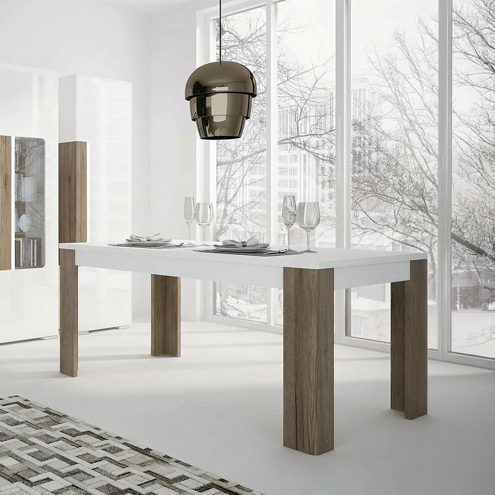 Toronto Dining Table - 6 Seater - 160cm - White Gloss