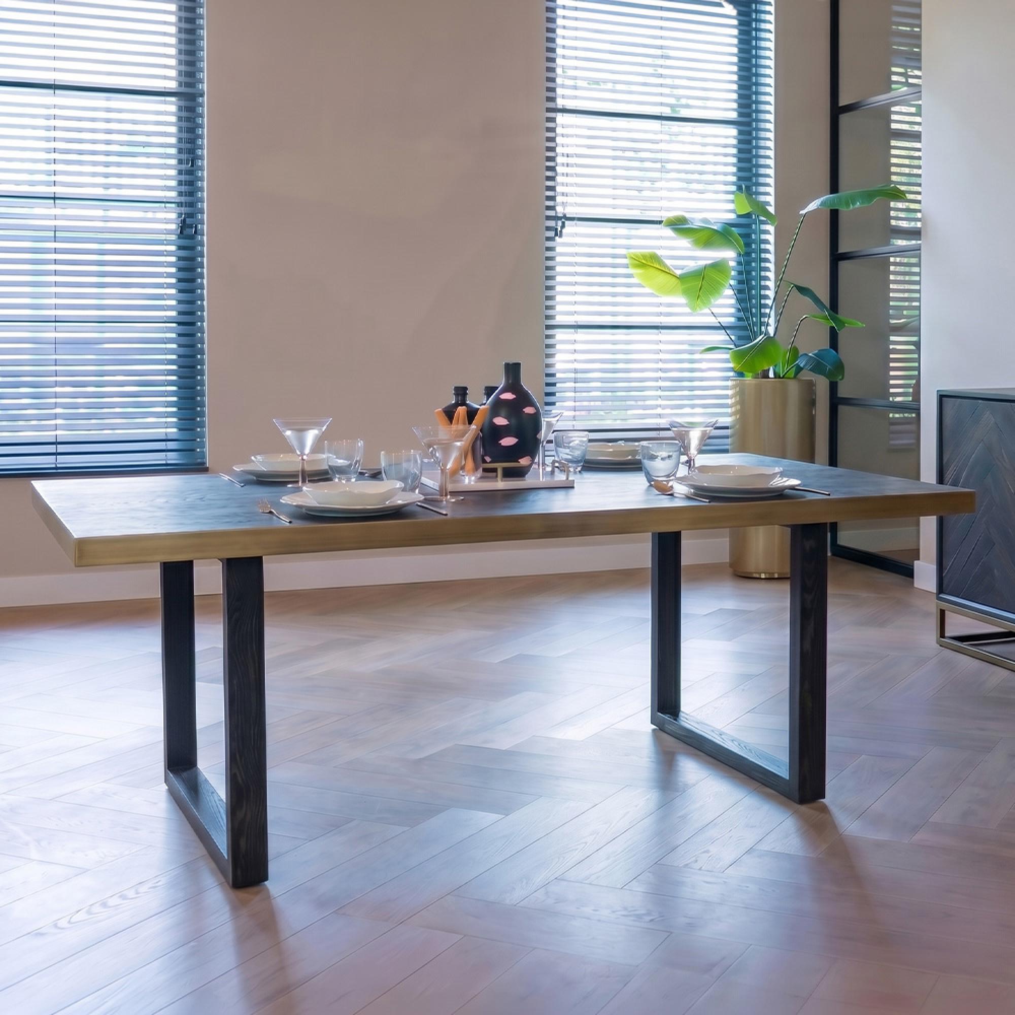 Bloomingville Shagreen 8 Seater Dining Table - 230cm