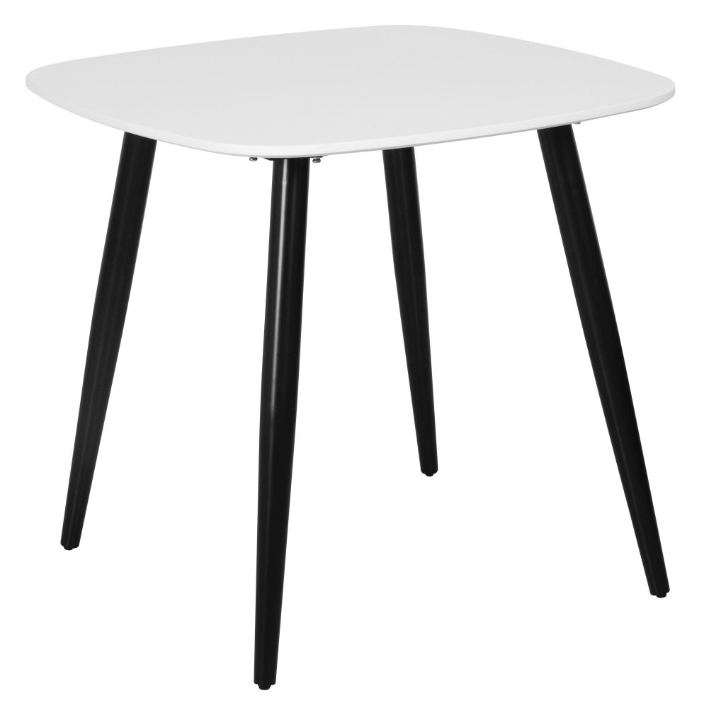 Aspen Square Dining Table - 4 Seater - 80cm - White