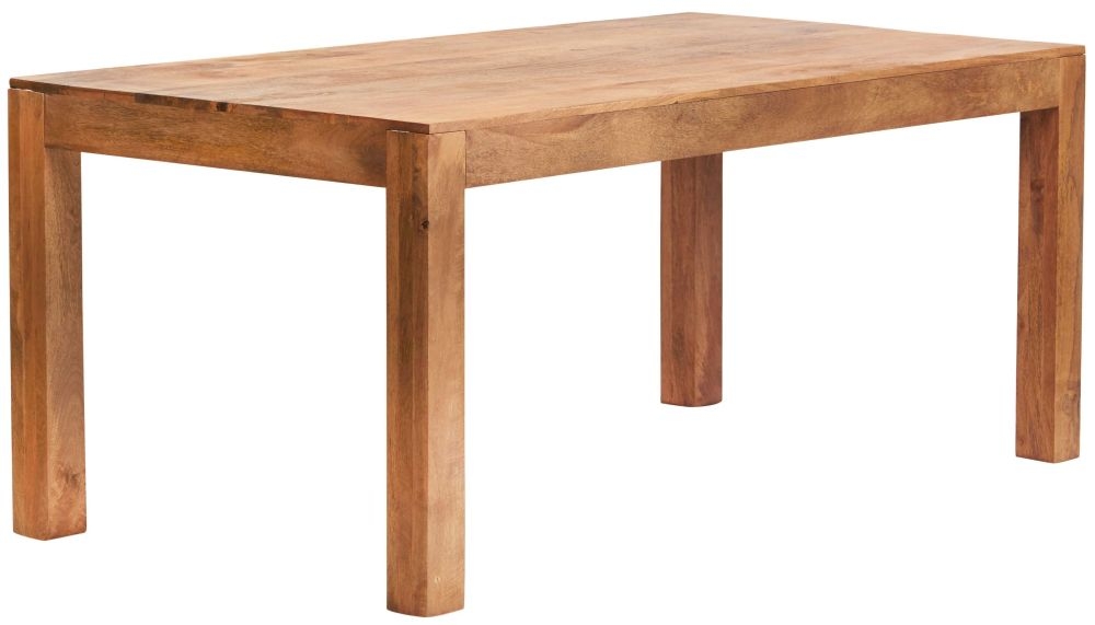 Ajmer Dining Table - 6 Seater - 180cm - Light Mango Wood