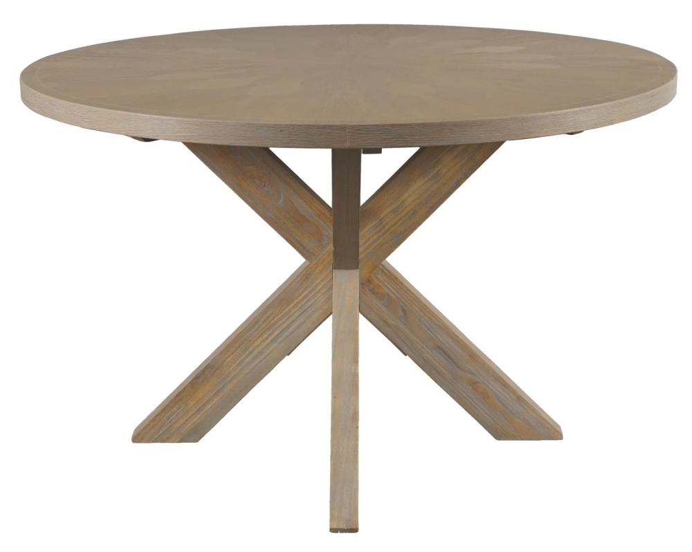 Bergerac Dining Table - 4 Seater - 120cm - Round - Oak