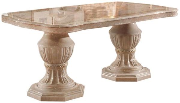 Betty Dining Table - 6 Seater - Extending - Pedestal - Onyx Italian