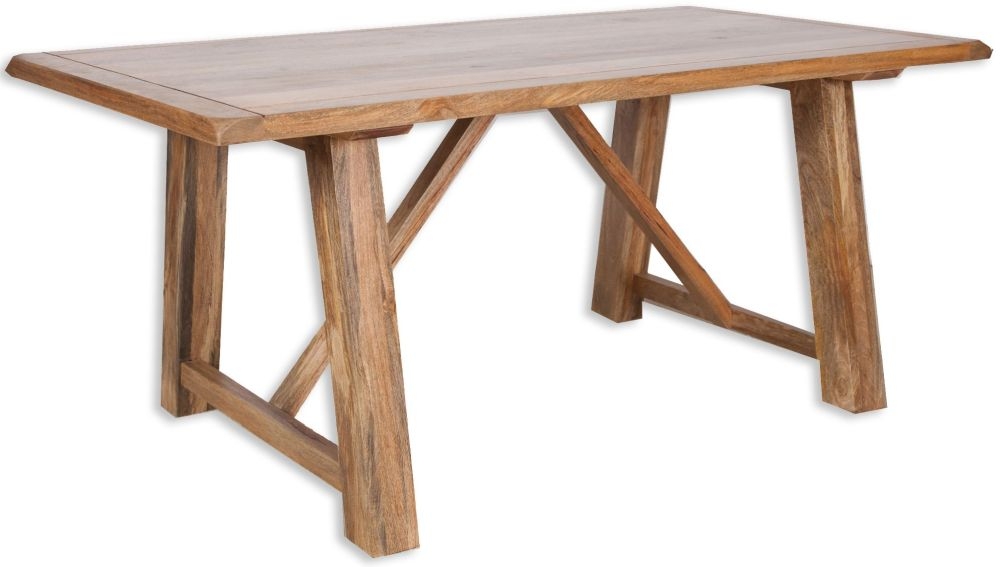 Bombay Dining Table - 8 Seater - 200cm - Solid Mango Wood