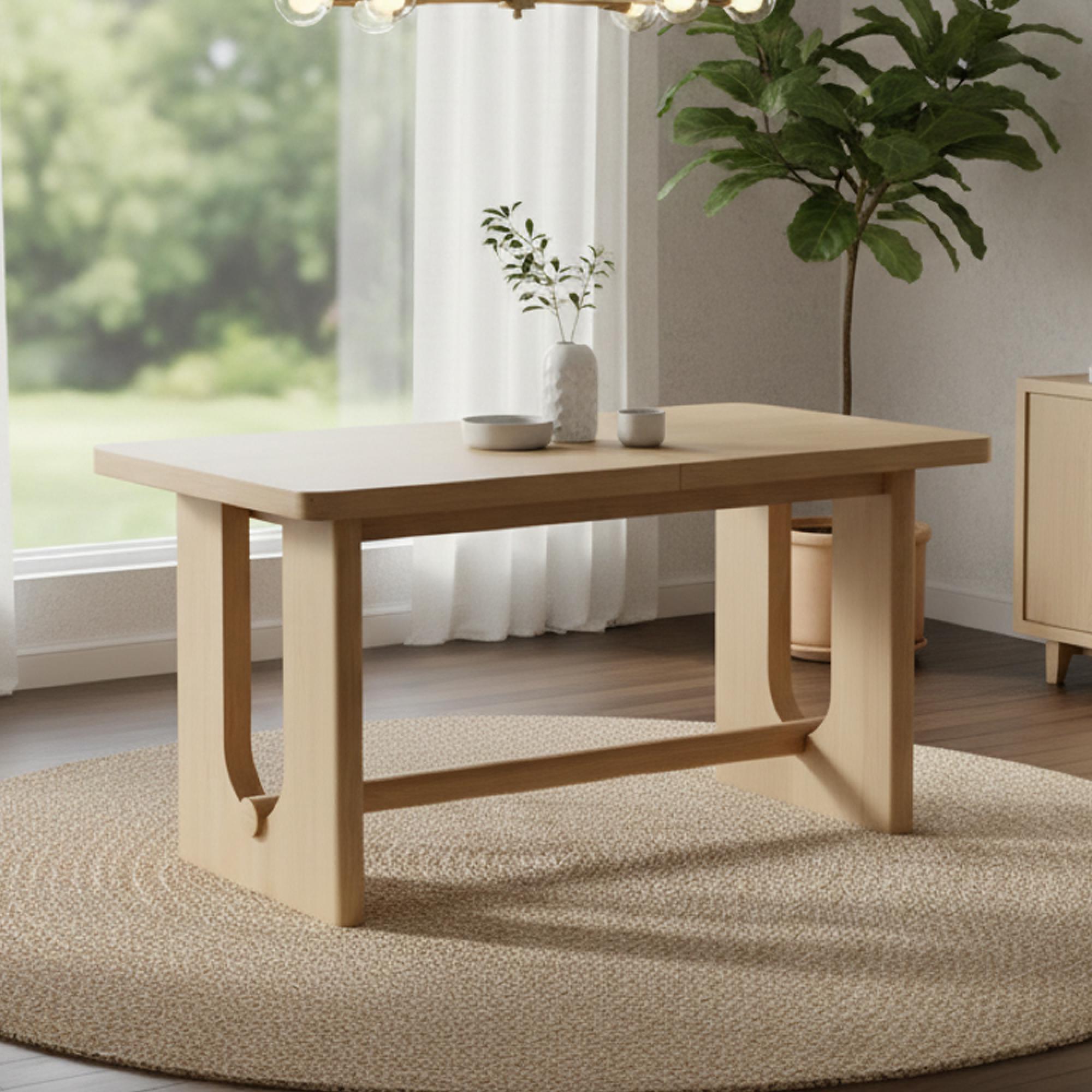 Cara Extending Dining Table - 6-8 Seater - 150cm-195cm - Oak