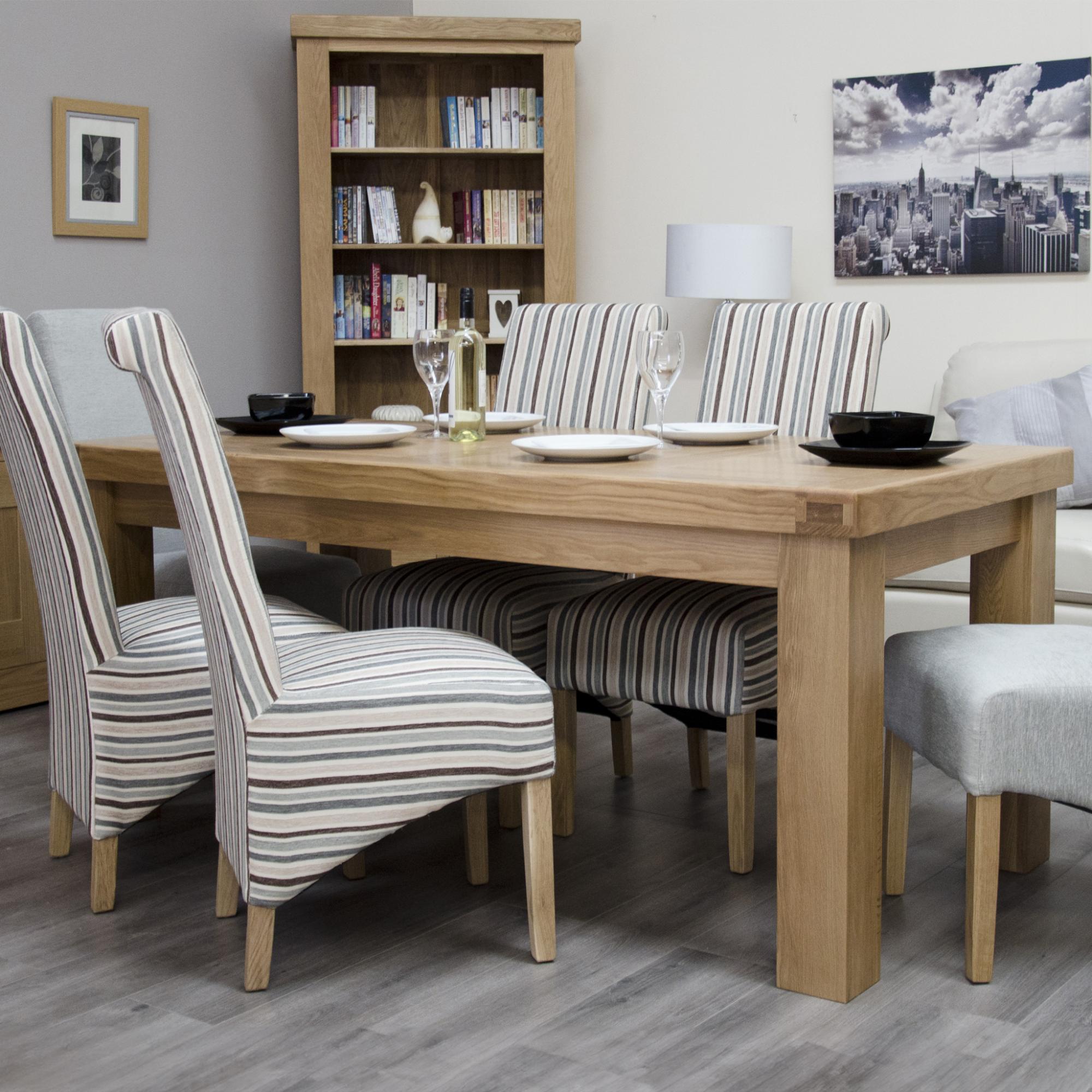 Bordeaux Dining Table - 6 Seater - 180cm - Oak