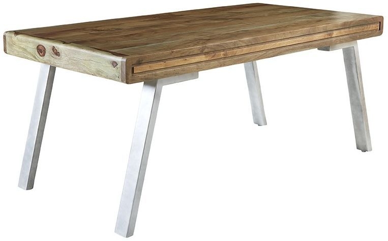 Dalhousie Dining Table - 6 Seater - 180cm - Industrial - Reclaimed Wood