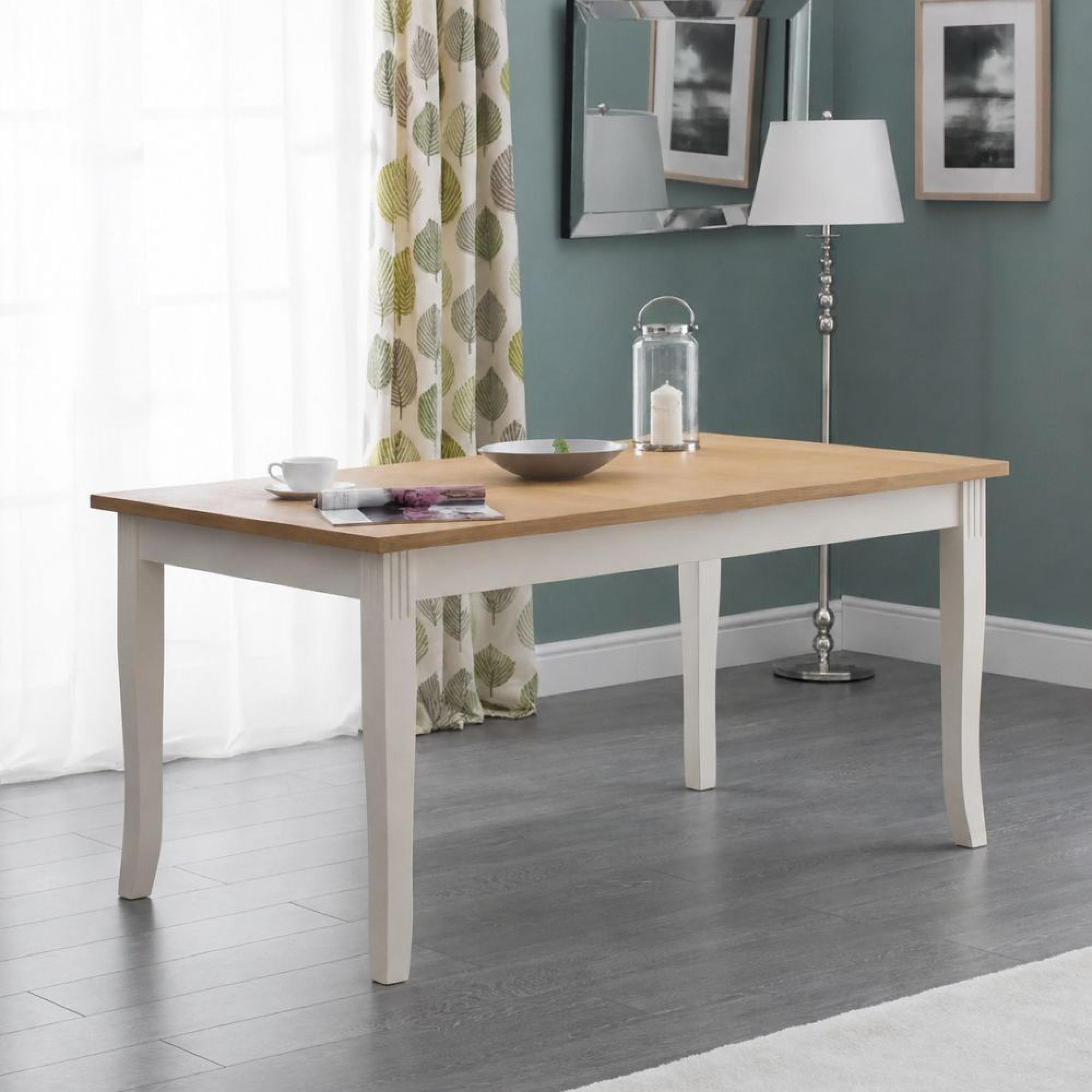 Davenport Dining Table - 6 Seater - 150cm - Ivory