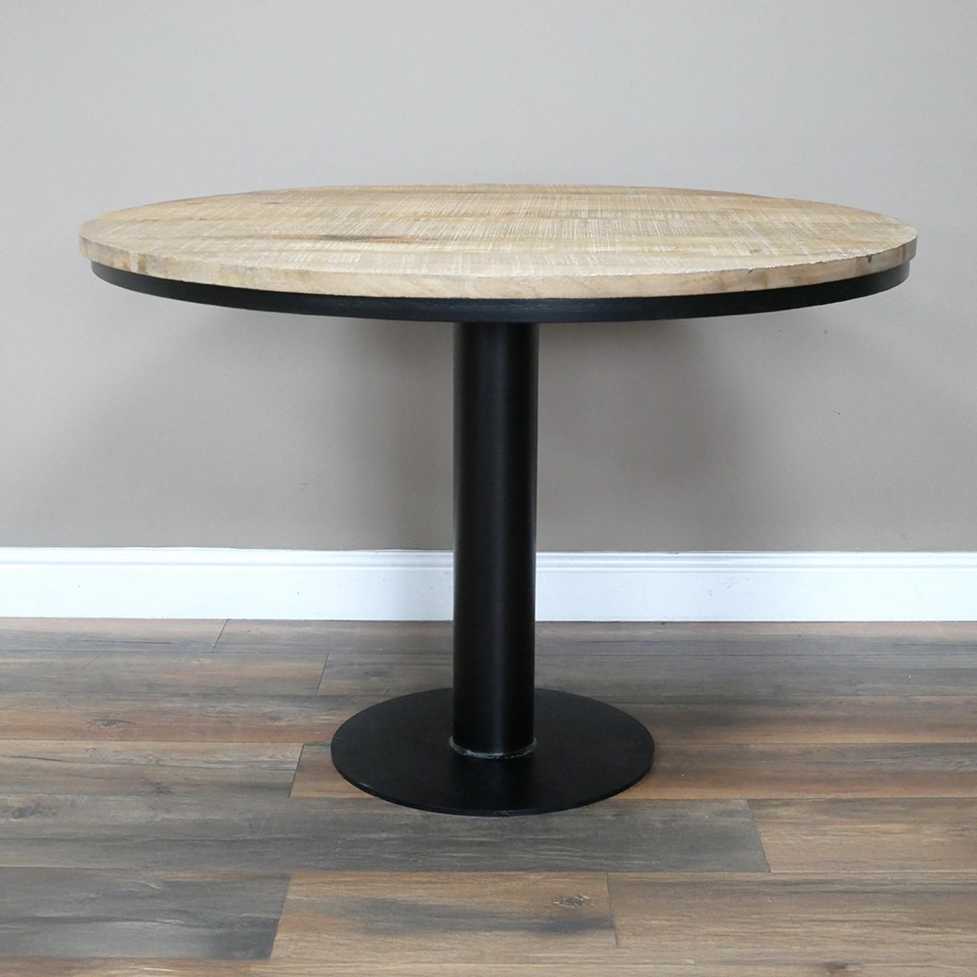 Dining Table - Wooden - 2 Seater - Round - 107cm