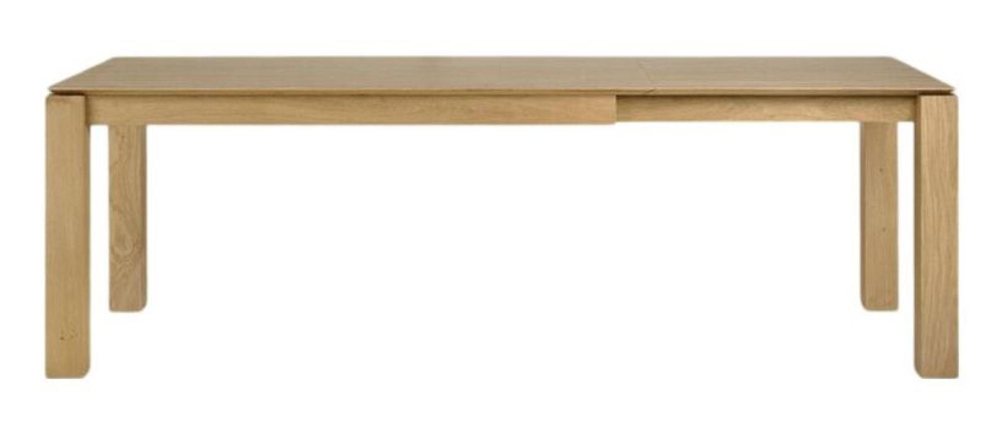 Slice Extending Dining Table - 6-10 Seater - 160cm-240cm - Oak - EX Display