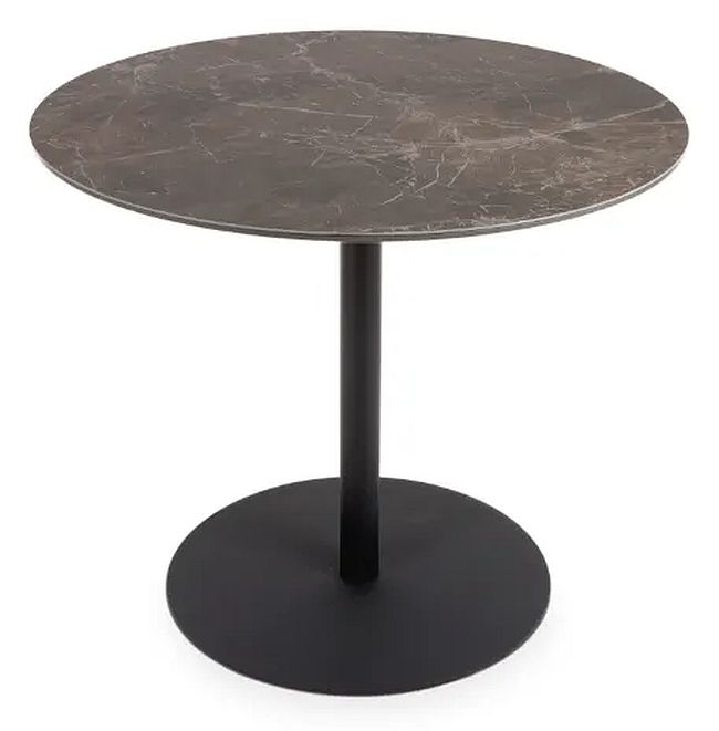Galaxy Dining Table - Brown Ceramic - 2 Seater - 90cm - Round