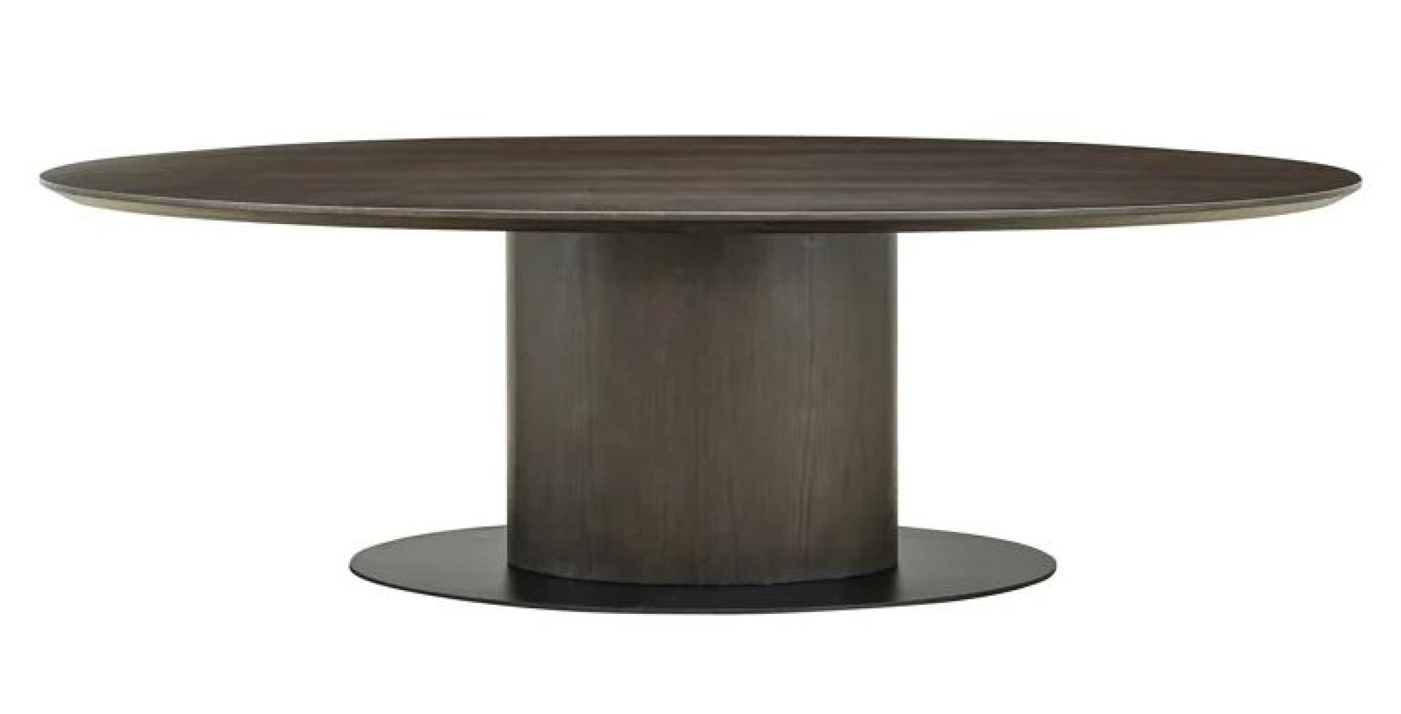 Gordon Brown 10 Seater Oval Pedestal Dining Table