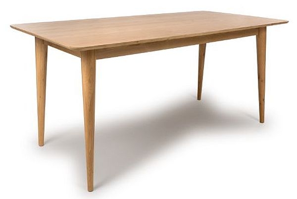 Jenson Oak Dining Table - 6 Seater - 160cm