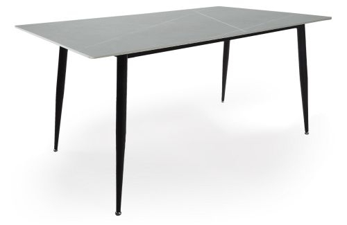 Monaco Dining Table - 6 Seater - 160cm - Grey Ceramic