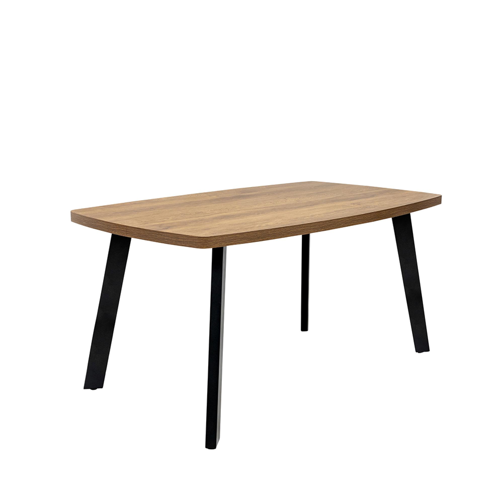 Panama Dining Table - 6 Seater - 160cm - Dark Oak