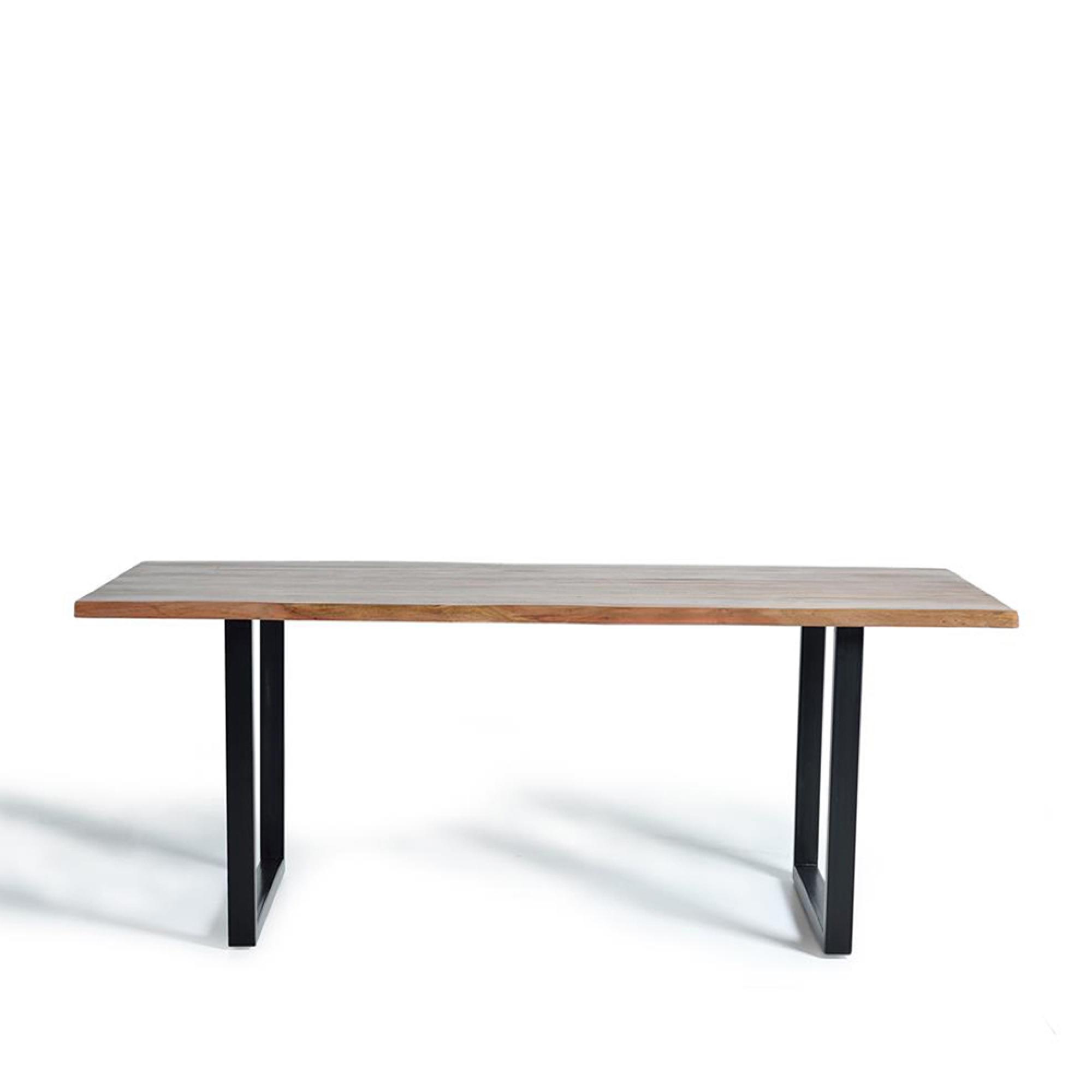 Vibo Dining Table - Solid Acacia Wood - 6 Seater - Sizes Available