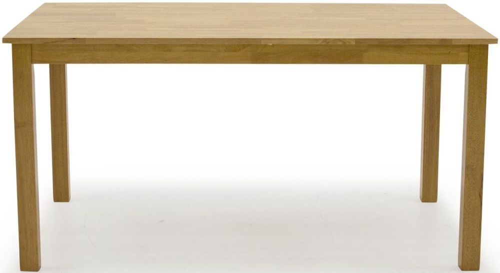 Annecy Dining Table - 4 Seater - 120cm - Natural Wood