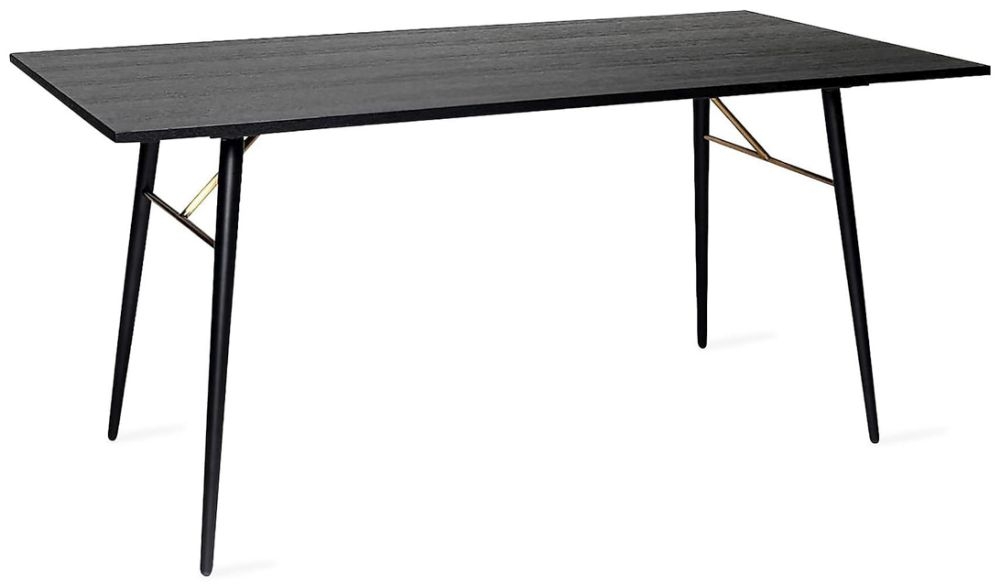 Barcelona Dining Table - 4 Seater - 120cm - Black