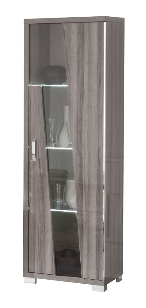 Bagni Cabinet - 1 Door - RHF - Grey