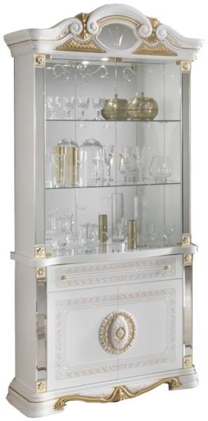 Betty Display Cabinet - 4 Door - White Italian
