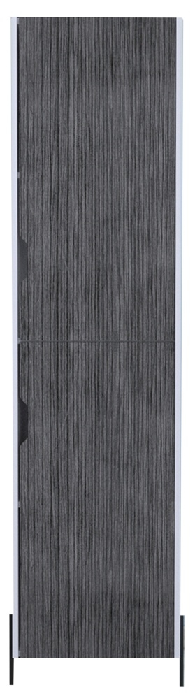 Dallas Storage Cabinet - White and Grey