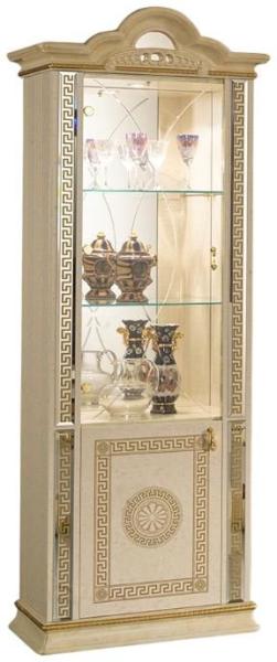 New Venus Display Cabinet - 2 Door - Beige Italian