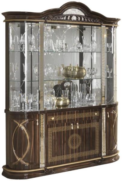 New Venus Display Cabinet - 8 Door - Walnut Italian