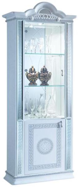 New Venus Display Cabinet - 2 Door - White Italian