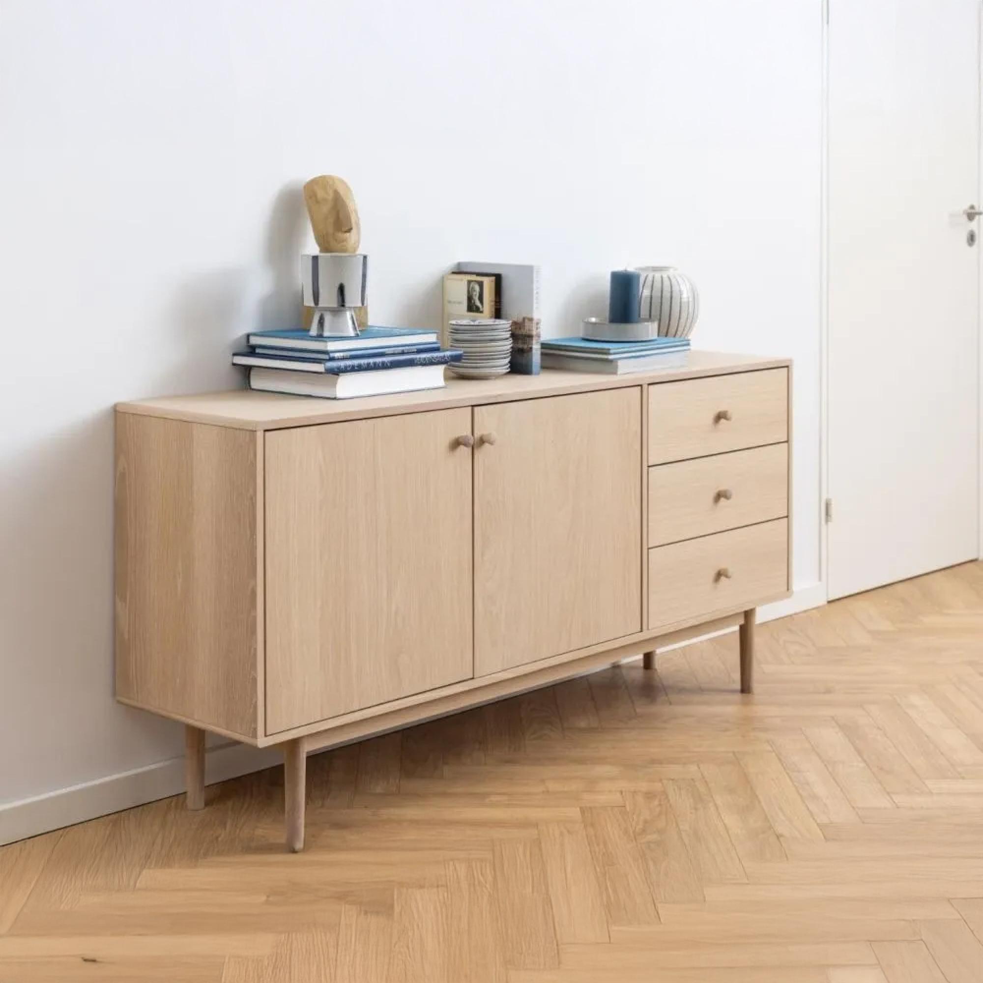 Aston Large Sideboard - 2 Door - 160cm - Oak