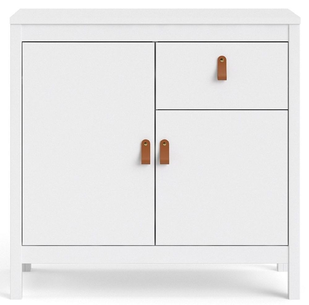 Barcelona Sideboard - 2 Door - 1 Drawer - Small - White