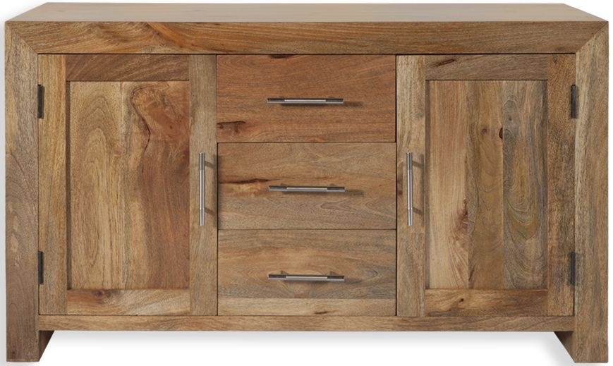 Cuban Sideboard - Small - 120cm - Natural Mango Wood
