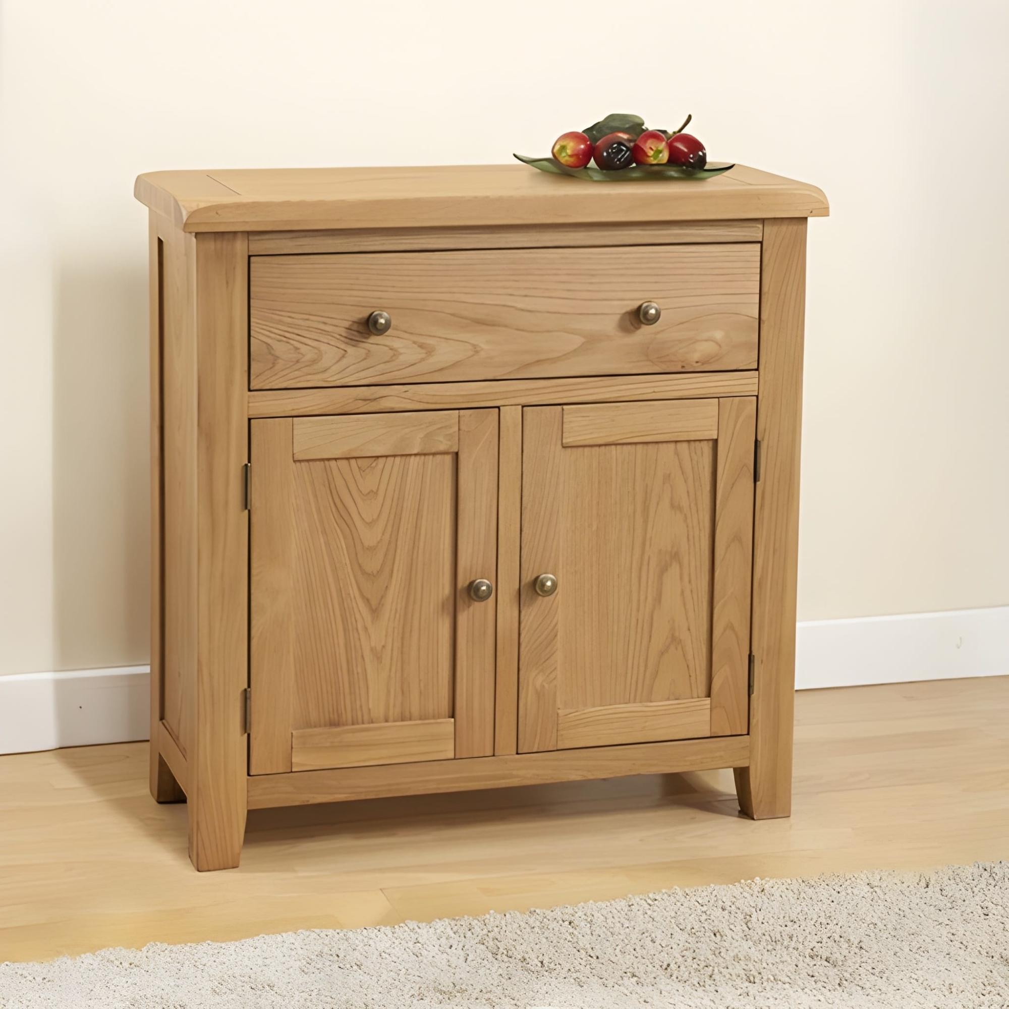 Dorset Sideboard - 2 Door - Small - 80cm - Oak