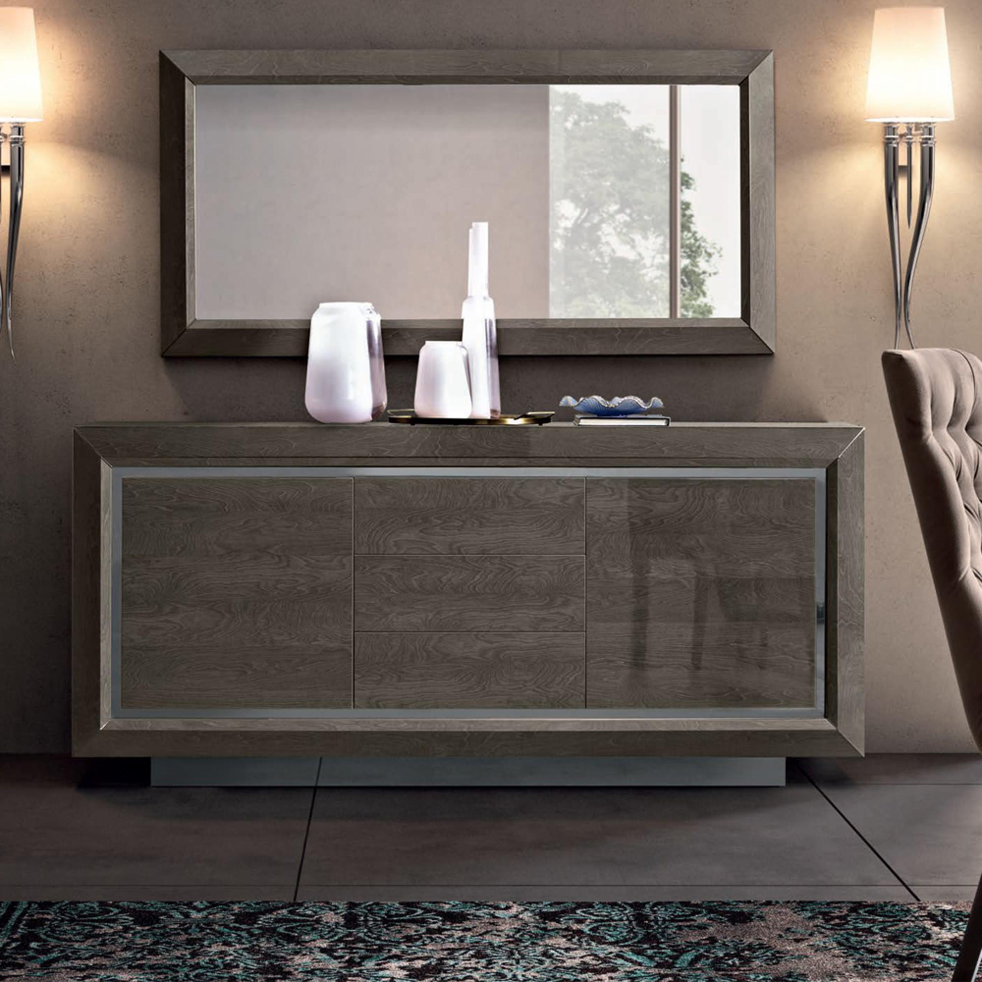 Elite Buffet Sideboard - Large - Silver Birch