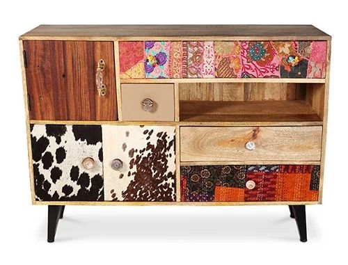 Gaya Sideboard - 3 Door - Small - 120cm - Multi Coloured