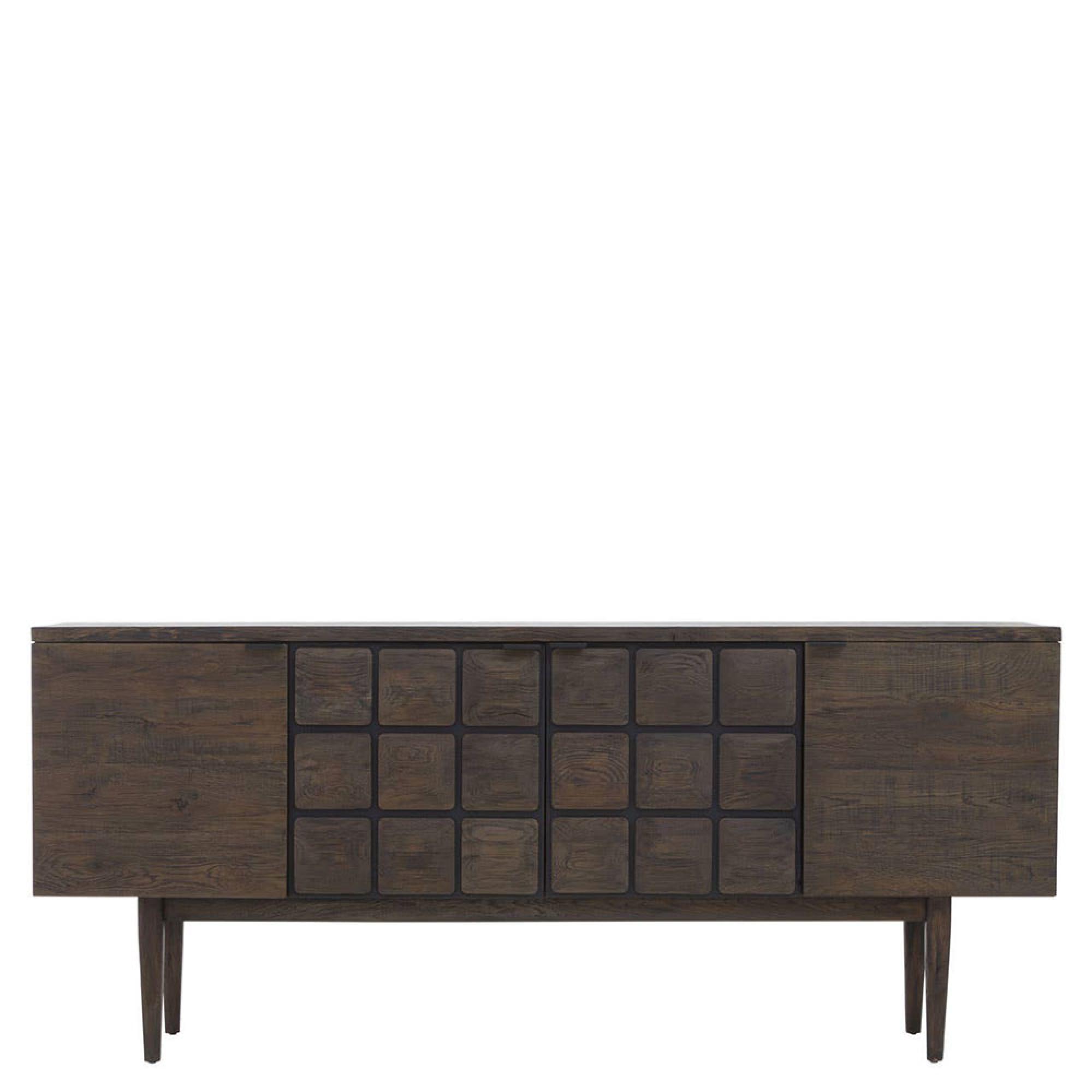 Lucca Sideboard - 4 Door - Extra Large - Dark Oak - 200cm
