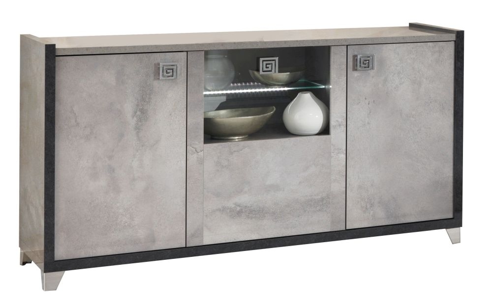 Milo Sideboard - 3 Door - Large - 160cm - Grey