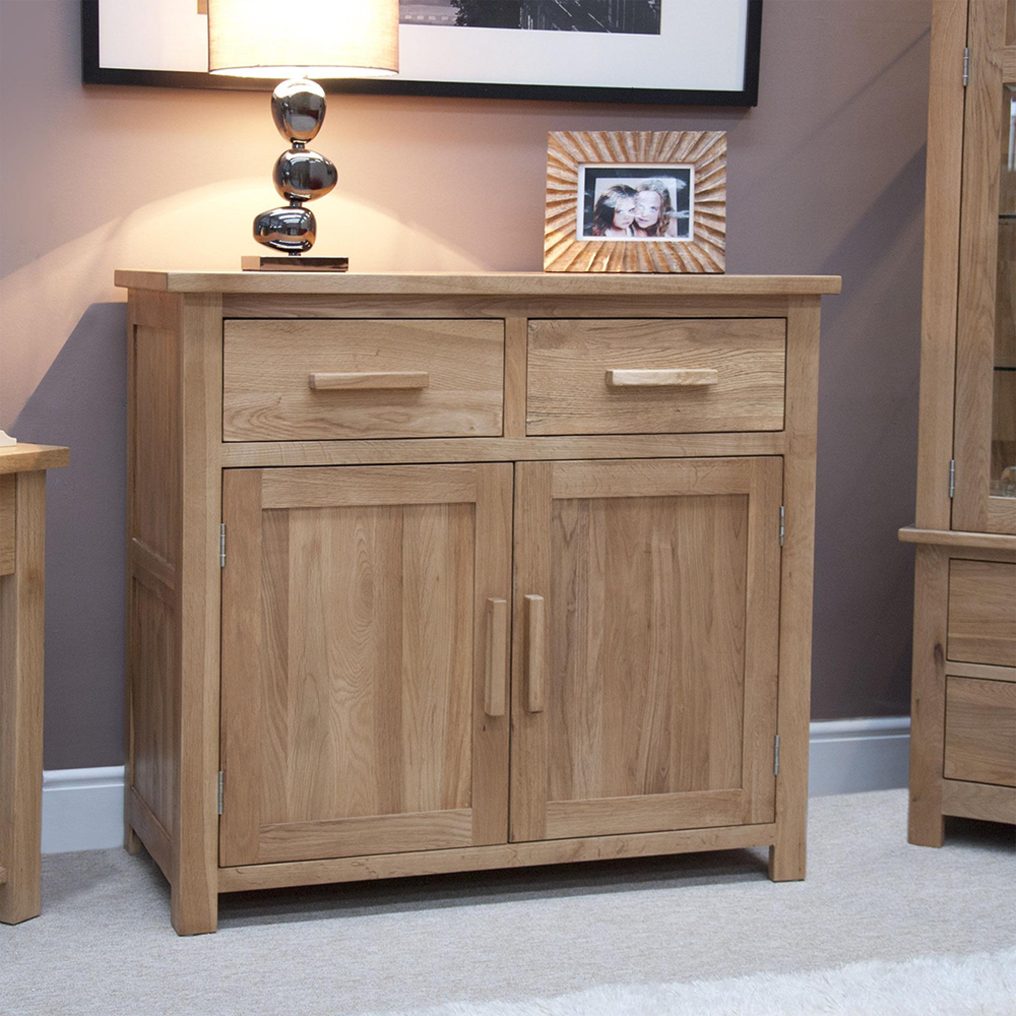 Opus Sideboard - 2 Door - Small - 91.5cm - Oak