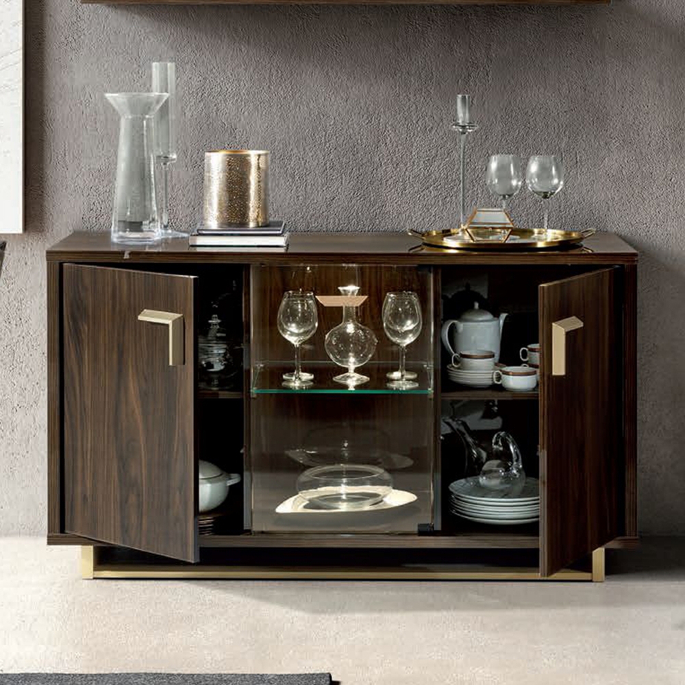 Volare Buffet Sideboard - Medium - Walnut